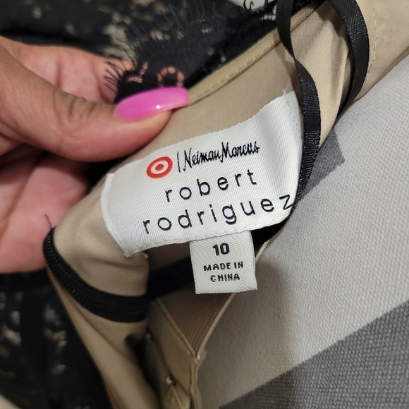 Robert Rodriguez Fit & Flare Lace Dress SZ 10 - Picture 6 of 6